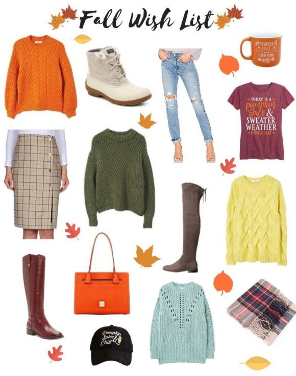 fall style wish list