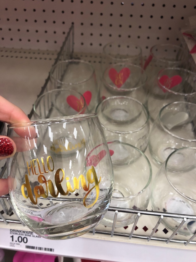 dollar spot wine glass